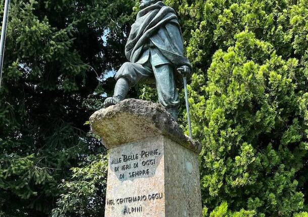 Tradate: il restauro dei monumenti dedicati agli Alpini