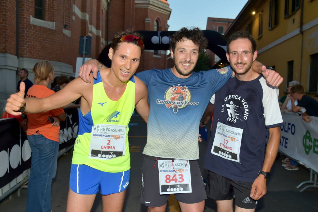 Cinque Mulini Summer Night 2025, una serata di sport e emozioni. I vincitori