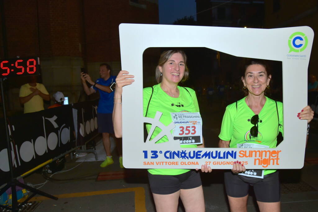 Cinque Mulini Summer Night 2025, una serata di sport e emozioni. I vincitori