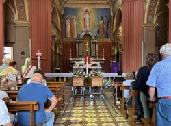 Cuasso al Monte - I funerali di Anna Castoldi e Giuseppe Rizzotti