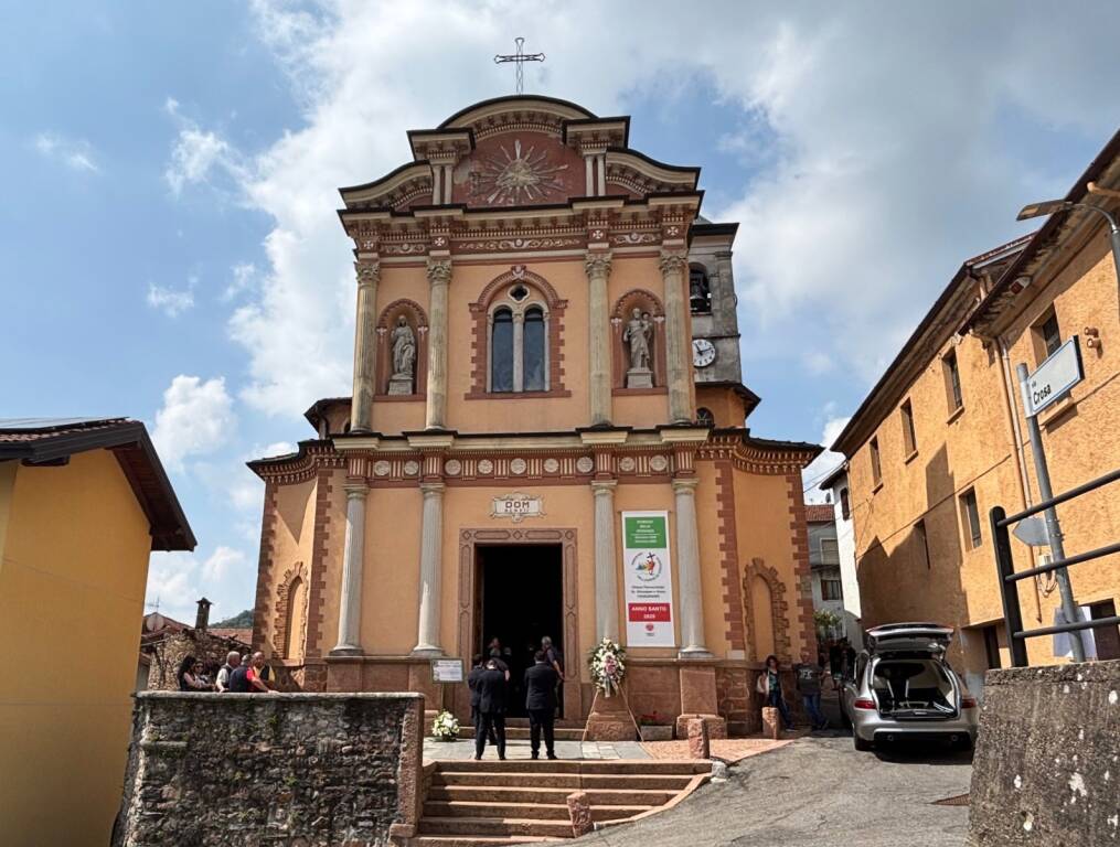 Cuasso al Monte - I funerali di Anna Castoldi e Giuseppe Rizzotti