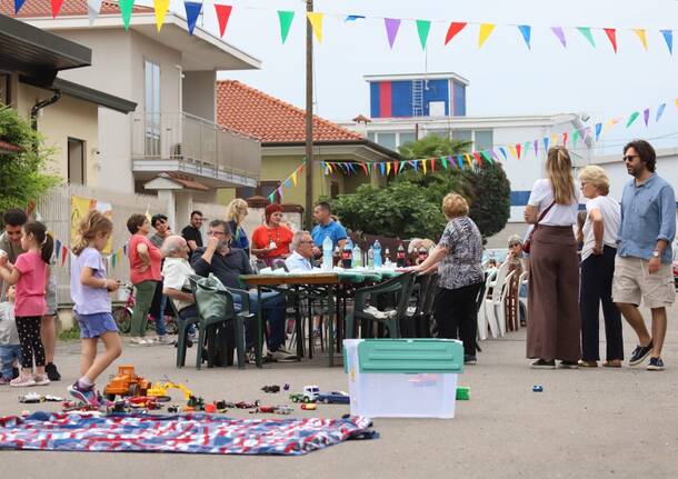 Festa in via Caboto a Villa Cortese 