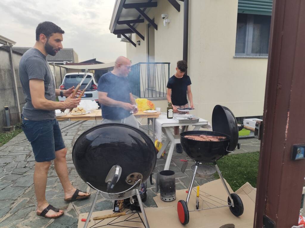 Festa in via Caboto a Villa Cortese 