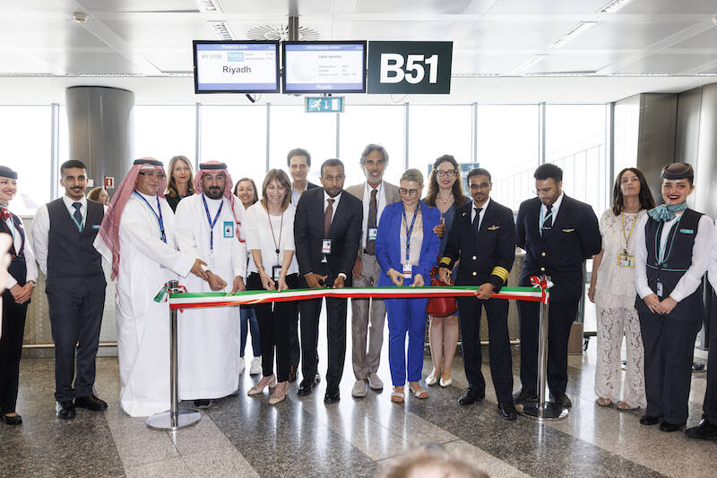 Flynas apre il volo Milano Malpensa-Riad