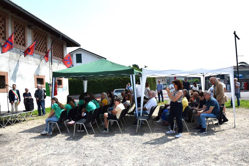 Foto commemorazione battaglia Mazzafame