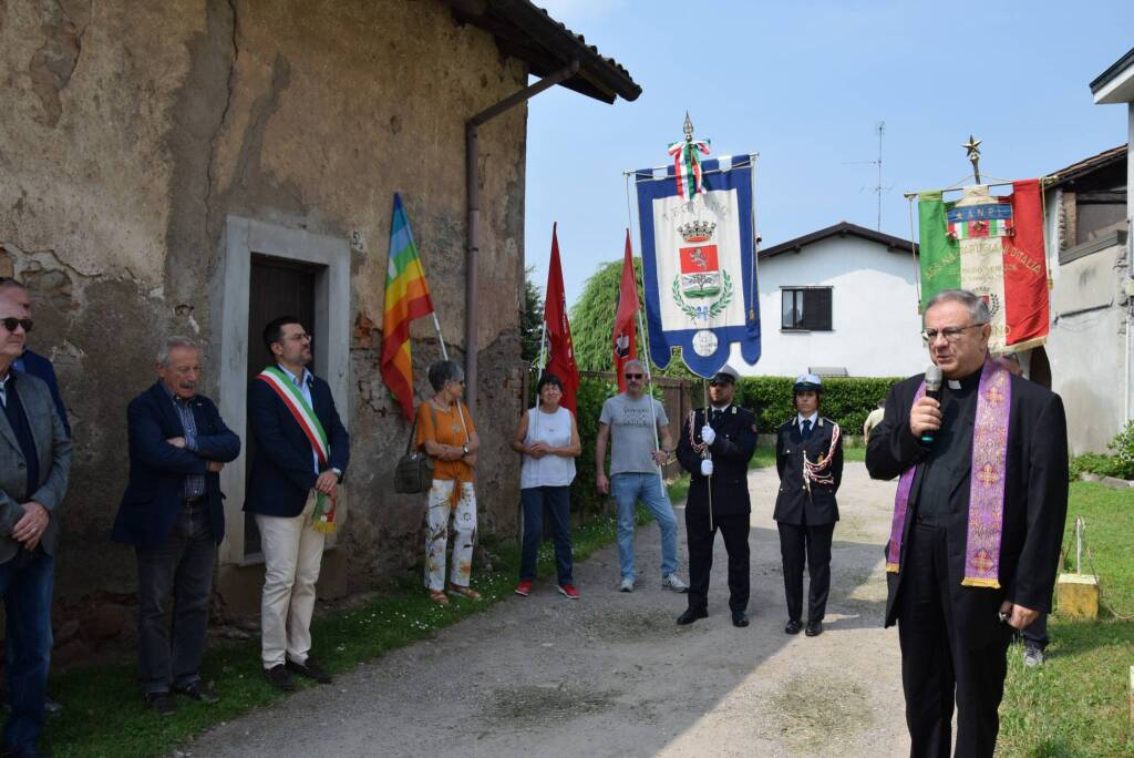 Foto commemorazione battaglia Mazzafame