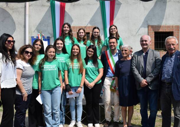 Foto commemorazione battaglia Mazzafame