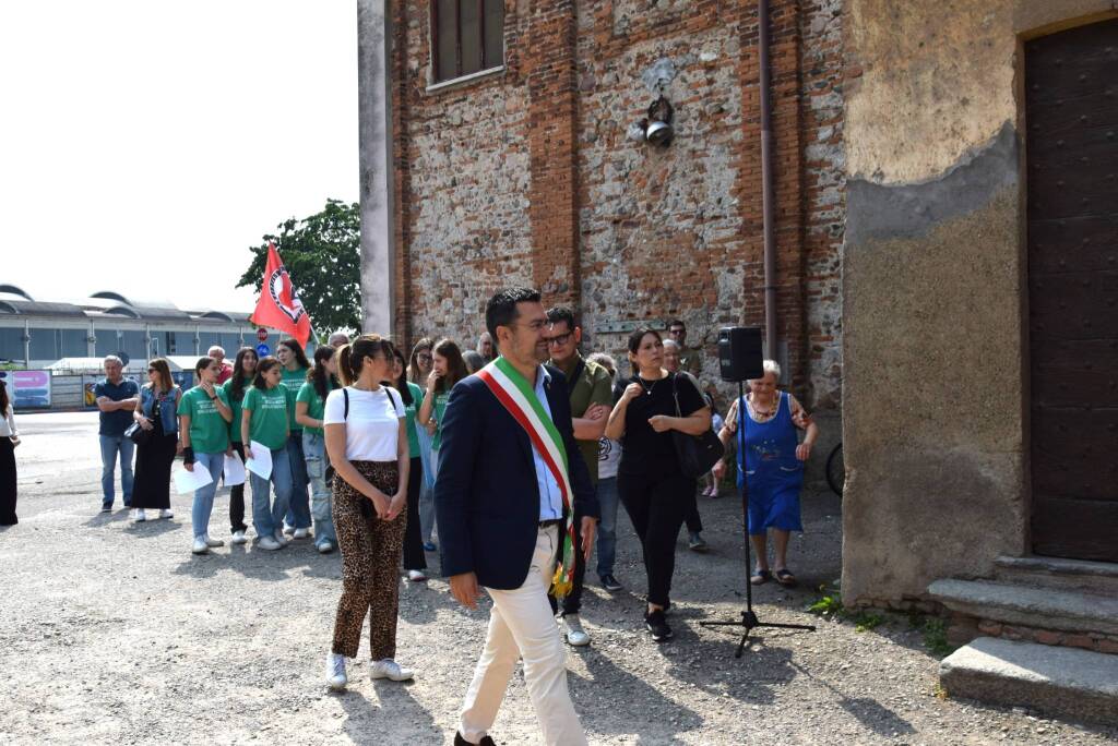 Foto commemorazione battaglia Mazzafame