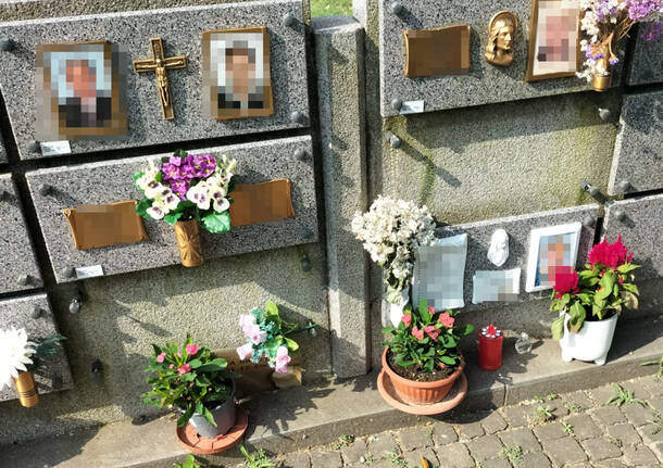 Furto di lapidi al cimitero di Nerviano