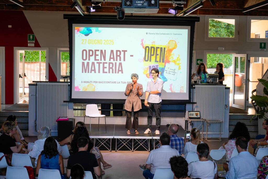 Gli artisti si raccontano a Materia