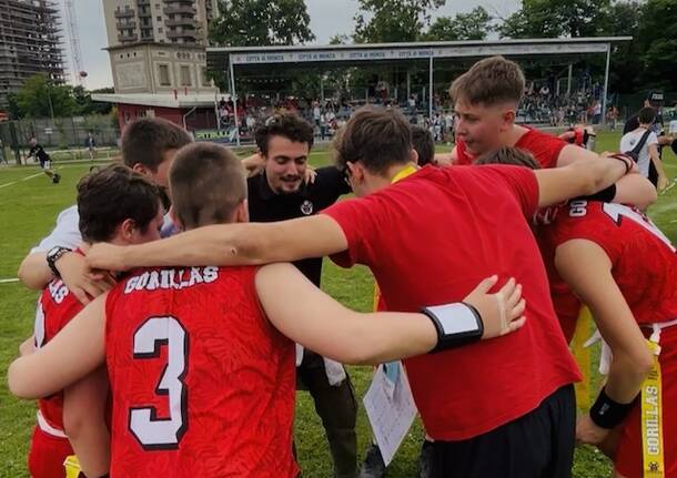gorillas under 14 flag football
