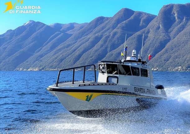 Guardia di Finanza lago di Como