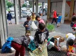 i bambini ripuliscono san fermo