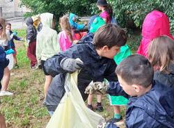 i bambini ripuliscono san fermo