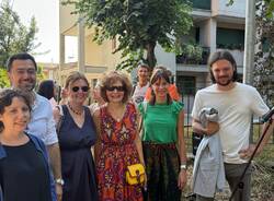 Inaugurato il murales alle Bonvesin De La Riva a Legnano