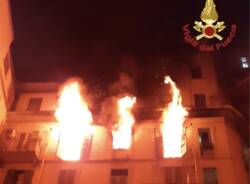 Incendio Milano