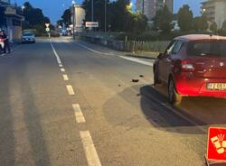 incidente auto monopattino Gallarate