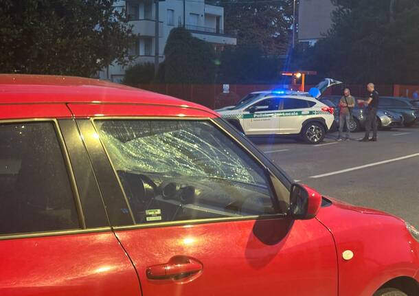 incidente auto monopattino Gallarate