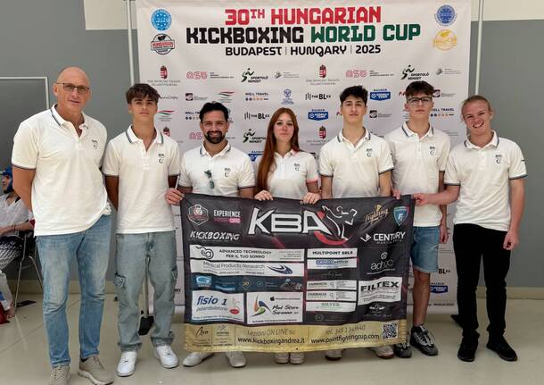 kickboxing a Budapest anche la KBA del B. Fit Legnano