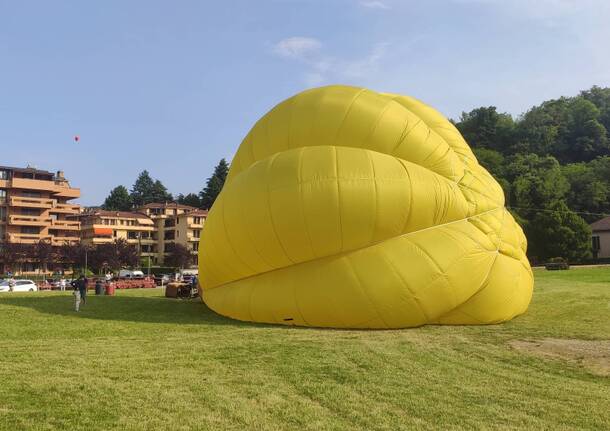 L’inaugurazione del Campionato del mondo di deltaplano a Laveno