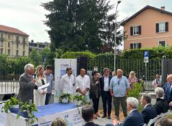 L’inaugurazione del faro a Varese