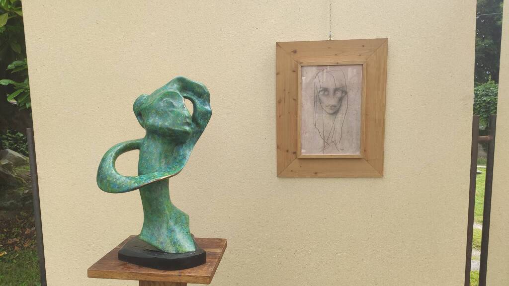 La mostra per gli 80 anni di Mario da Corgeno