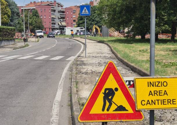 lavori stradali nerviano