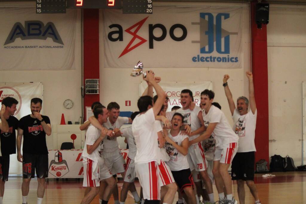 Legnano Basket vince il campionato Senior con gli Under 19 