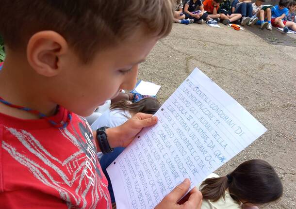 Alla primaria IV Novembre di San Fermo i bambini elaborano proposte per il quartiere