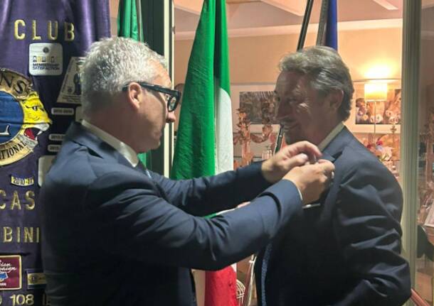 Lions Club Legnano Castello le Robinie cambio di carica