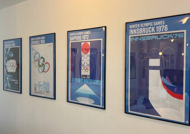 I manifesti delle Olimpiadi invernali in mostra a Gallarate