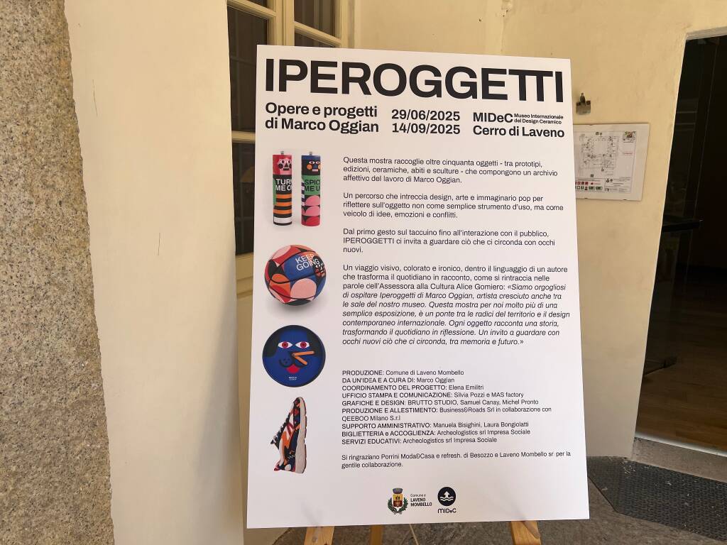 Marco Oggian in mostra al Midec di Cerro di Laveno 