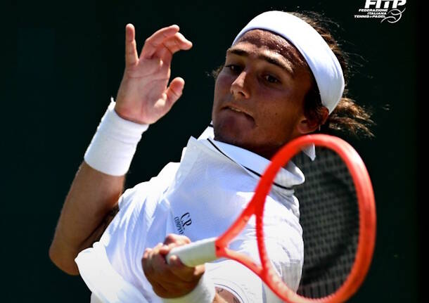 mattia bellucci wimbledon 2025 - foto FITP