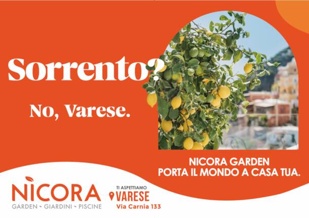 “Sorrento? No Varese”. Con Nicora Garden la vacanza inizia a casa tua