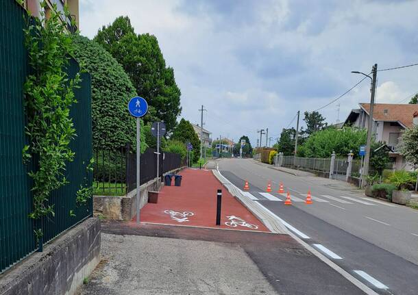 La ciclopedonale tra Venegono Inferiore e Tradate