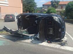 ribaltamento vergiate giugno 2025