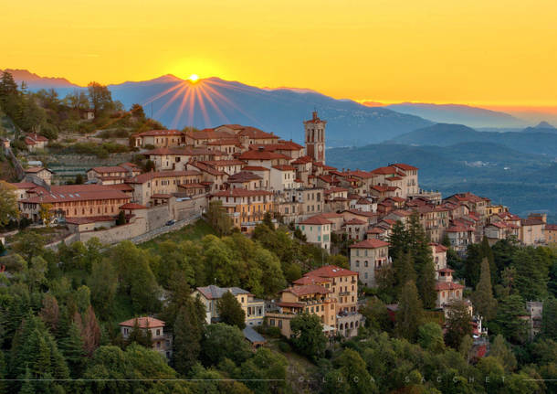 Sacro Monte al tramonto