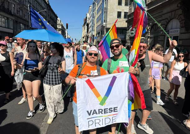 Varese al Pride di Budapest