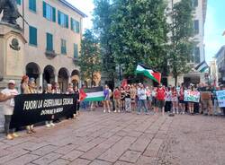 Varese - manifestazione per la Palestina