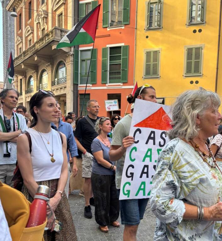 Varese - manifestazione per la Palestina