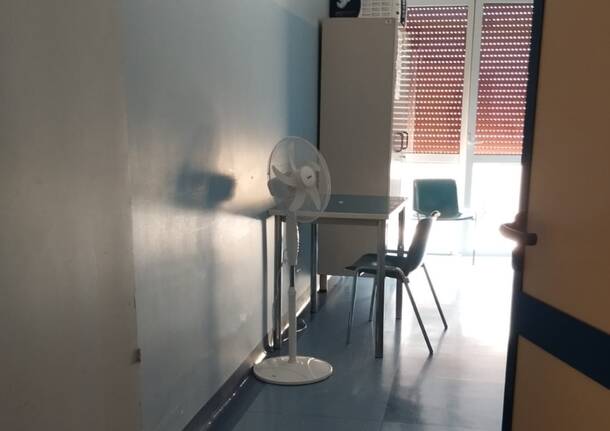 ventilatori camere degenza ospedale cittiglio