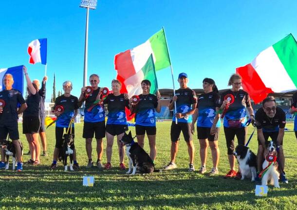 Mondiali di Agility Dog, Diana e la sua border collie Farah terze con gli Azzuri nel Jumping over 55