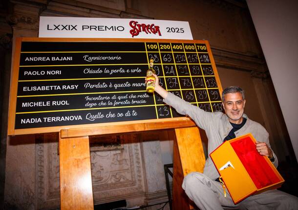 andrea bajani premio strega
