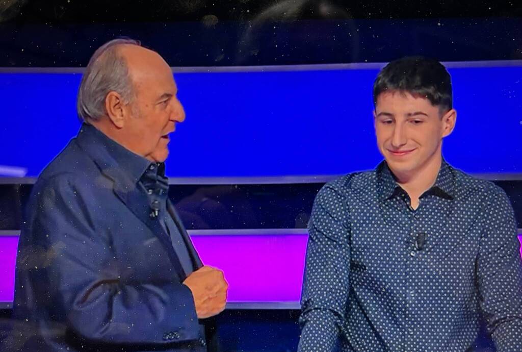 Andrea Siciliano lascia la ruota della fortuna dopo una settimana da campione