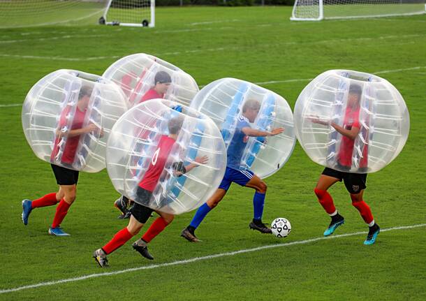 bubble soccer