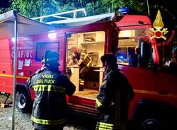 Slecht weer in Valtellina, aardverschuivingen en evacuees