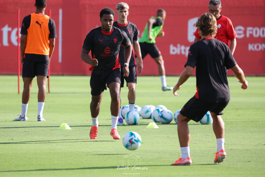 Raduno a Milanello per il Milan 2025-2026