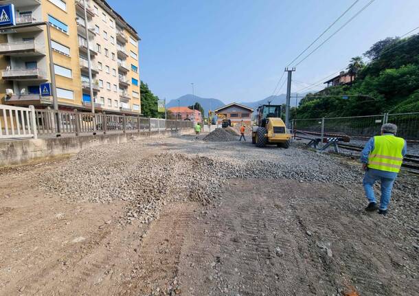 Lavori raddoppio ferroviario Gemonio – Cittiglio