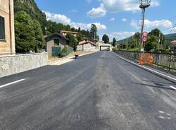 Ultimati i lavori stradali a Laveno Mombello. riapre il transito verso Cittiglio