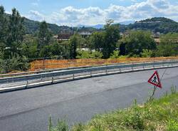 Ultimati i lavori stradali a Laveno Mombello. riapre il transito verso Cittiglio